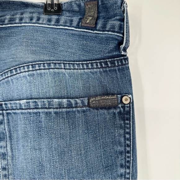7 For All Mankind Women's Blue Jeans - Picture 3 of 7